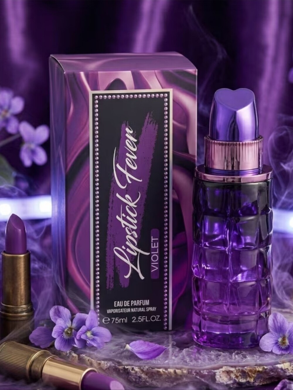 Long Lasting Inspired By: Fragrance Lipstick Fever Violet 75ml